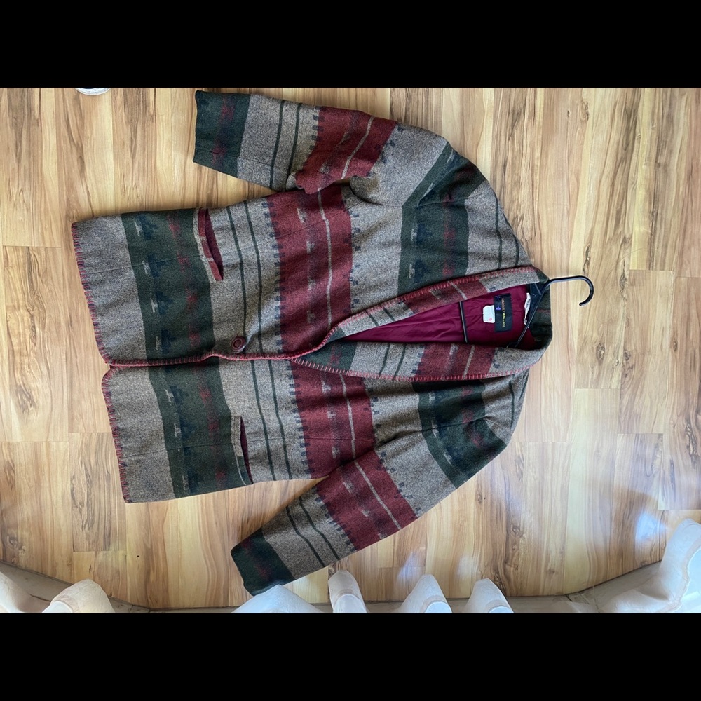 Harris Wallace tribal print blazer